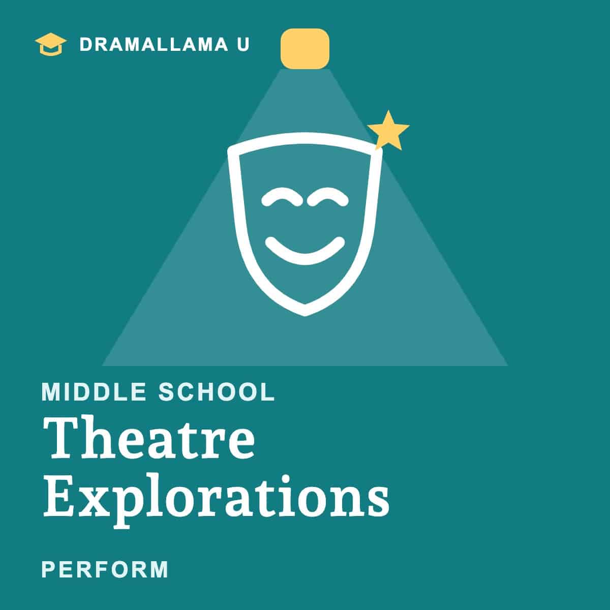 Middle School Theatre Explorations unit logo