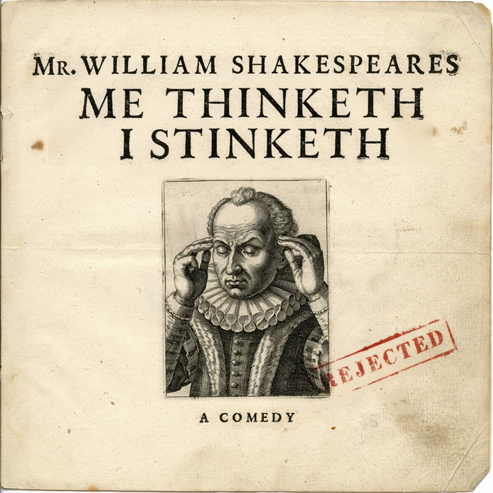 Me Thinketh I Stinketh by William Shakespeare cover art