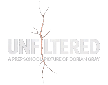 Unfiltered: A Prep School Picture of Dorian Gray Logo