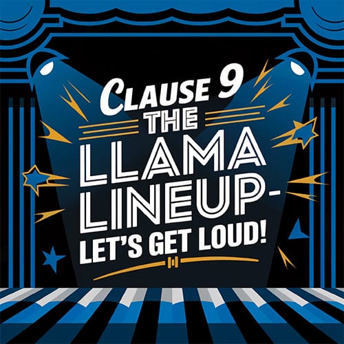 The Llama Lineup – Let’s Get Loud!